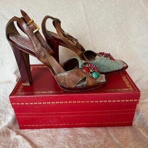 Rene Caovilla -  Jeweled Sandals
